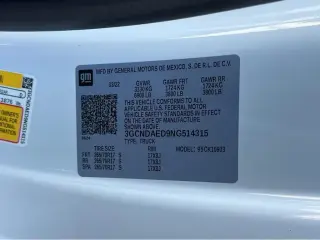 2022 Chevrolet Silverado 1500