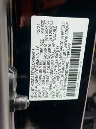2022 Honda Pilot