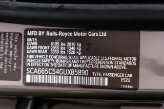 2016 Rolls-Royce Wraith