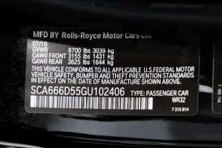 2016 Rolls-Royce Dawn