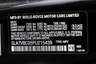 2023 Rolls-Royce Cullinan Black Badge