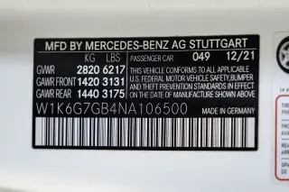 2022 Mercedes-Benz S 580