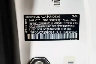 2017 Porsche 911 Carrera