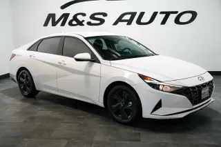 2023 Hyundai Elantra Hybrid Blue