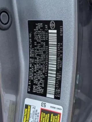 Toyota Camry 2025 SE 4dr Sedan