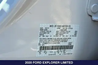 Ford Explorer 2020 Limited 4dr SUV