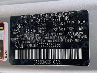 Kia K5 2025 GT-Line 4dr Sedan