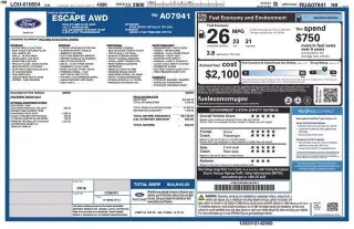 Ford Escape 2024 AWD ST-Line Elite 4dr SUV