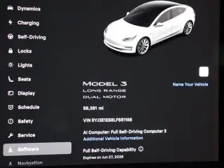 Tesla Model 3 2020 AWD Long Range 4dr Sedan
