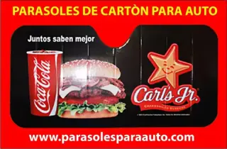 PARASOLES DE CARTON PARA AUTO