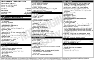 2025 Chevrolet Trailblazer