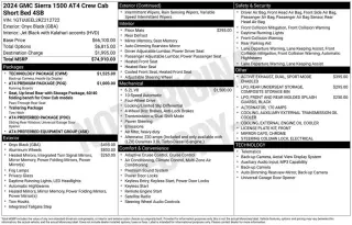 2024 GMC Sierra 1500 AT4
