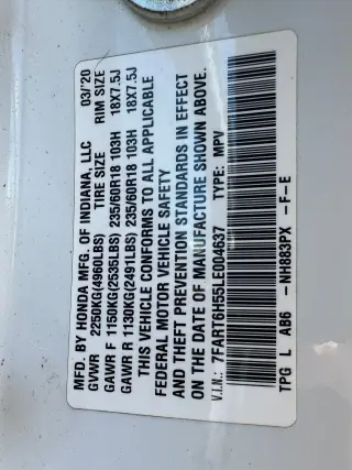 2020 Honda CR-V Hybrid