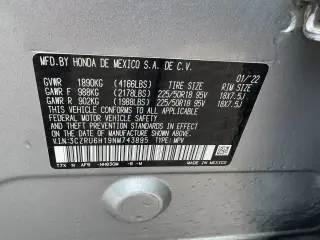 2022 Honda HR-V