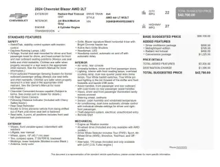 2024 Chevrolet Blazer