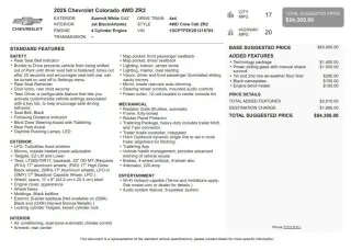 2025 Chevrolet Colorado