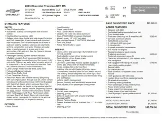 2023 Chevrolet Traverse