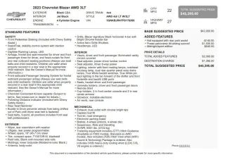 2023 Chevrolet Blazer