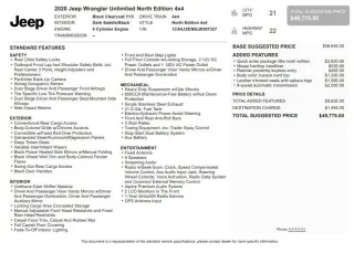 2020 Jeep Wrangler Unlimited