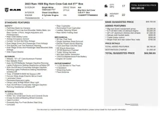 2023 Ram 1500