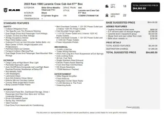 2022 Ram 1500