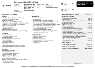 2024 LEXUS RX 350