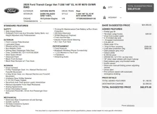 2025 Ford Transit Cargo Van