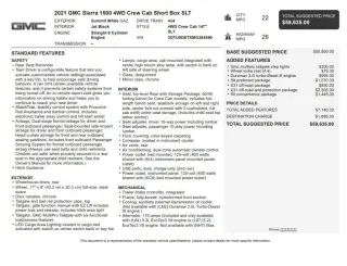 2021 GMC Sierra 1500