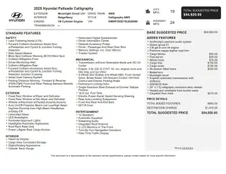 2025 Hyundai Palisade