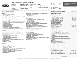 2023 Ford Bronco Sport