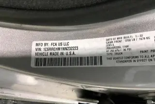 Ram 1500 2022 4x2 Limited 4dr Crew Cab 5.6 ft. SB Pickup