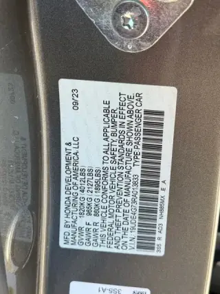 Acura Integra 2024 4dr Liftback 6M w/Technology and A-SPEC Package