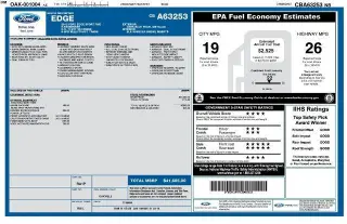 Ford Edge 2012 Sport 4dr Crossover