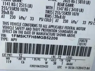Ford Explorer 2021 Limited 4dr SUV