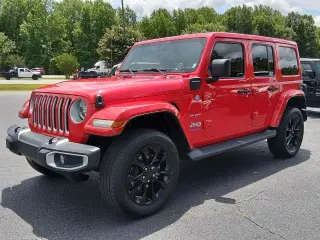 Jeep Wrangler Unlimited 2021 4x4 Sahara 4xe 4dr SUV