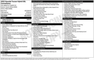 Hyundai TUCSON Hybrid 2022 AWD SEL Convenience 4dr SUV