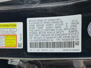 Honda Civic 2023 Sport 4dr Sedan