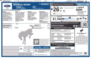 2023 Ford Bronco Sport