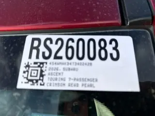 2026 Subaru Ascent