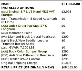 2022 Ram 1500