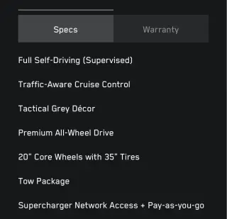 2025 Tesla Cybertruck