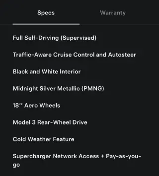 2023 Tesla Model 3