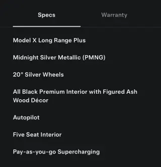 2020 Tesla Model X