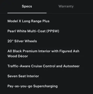 2020 Tesla Model X