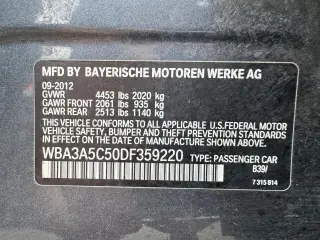 2013 BMW 3-Series