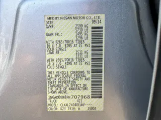 2015 Nissan Frontier