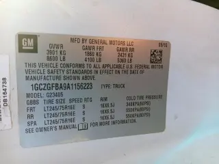 2010 Chevrolet Express 2500