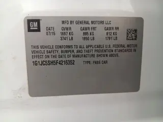 2015 Chevrolet Sonic