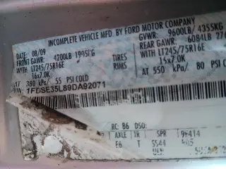 2009 Ford Econoline E-350 SD