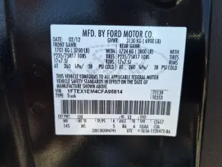 2012 Ford F-150